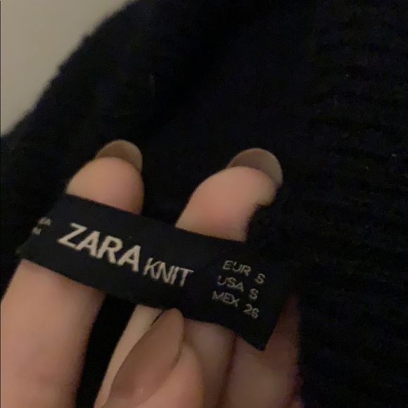 Zara Blogger Knit Turtleneck Sweater Dress - Picture 8 of 8